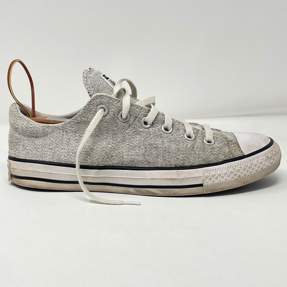 Converse Chuck Taylor All Star Grey Salt and Pepper Textile Low Top Womens 10
